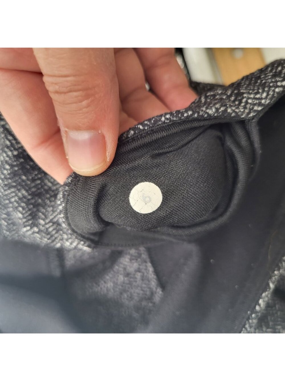 LULULEMON Womens 6 Wunder Under Herringbone Crop Leggings - Picture 8 of 8
